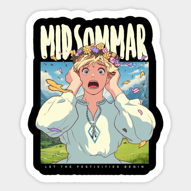 Midsommar Sticker by Jones Factory